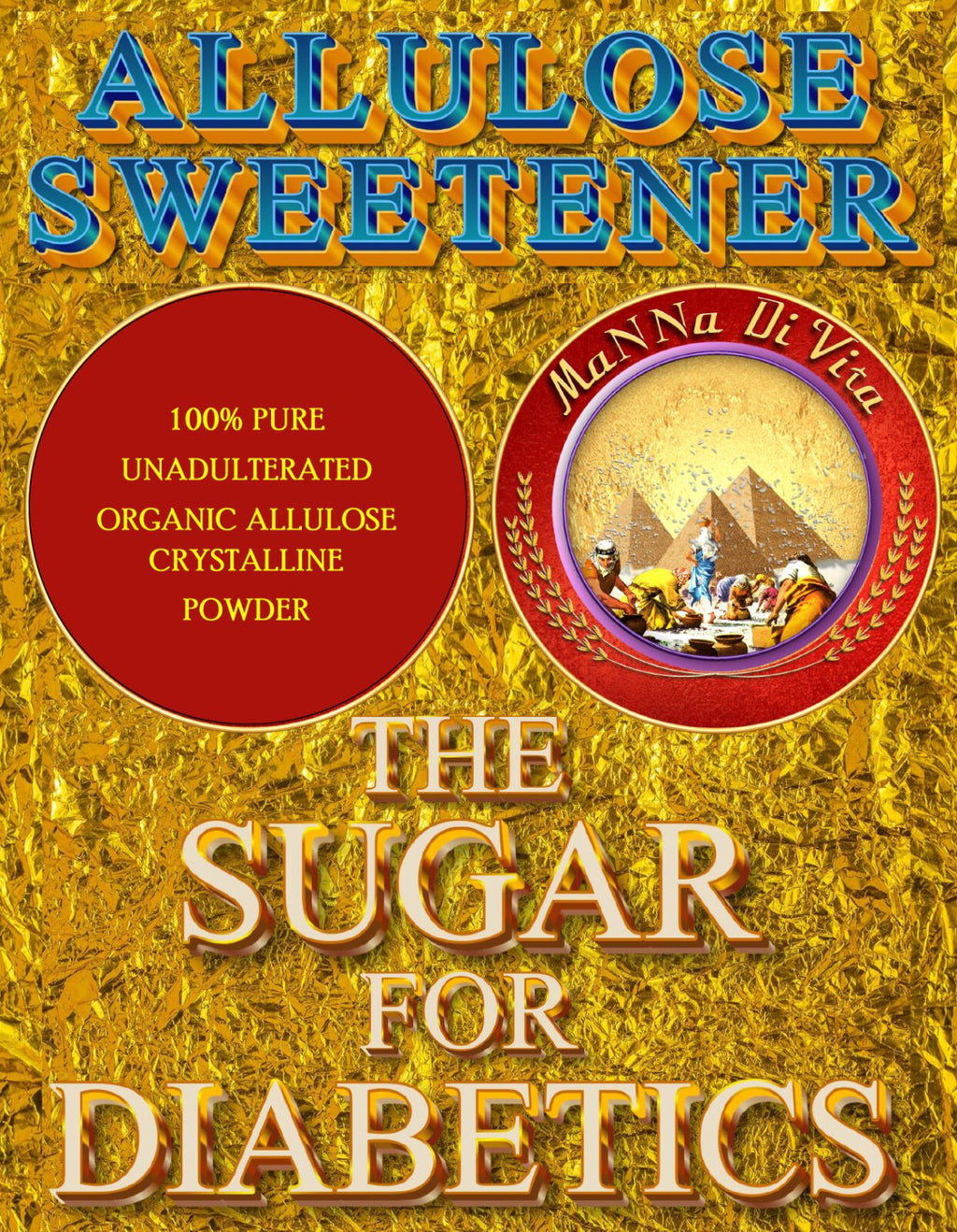 Allulose Sweetener THE SUGAR for DIABETICS
